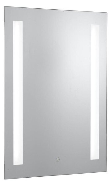 Searchlight 7450 Bathroom Mirror With Integral LEDs And Shaver Socket