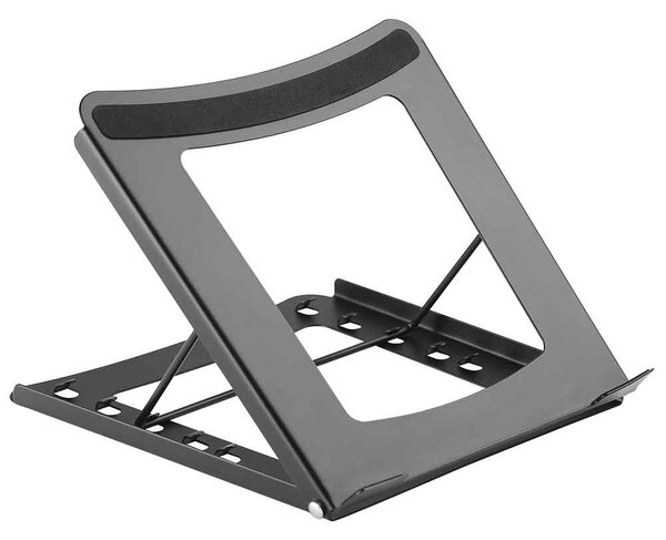 Midvale Adjustable Steel Laptop Stand - Black