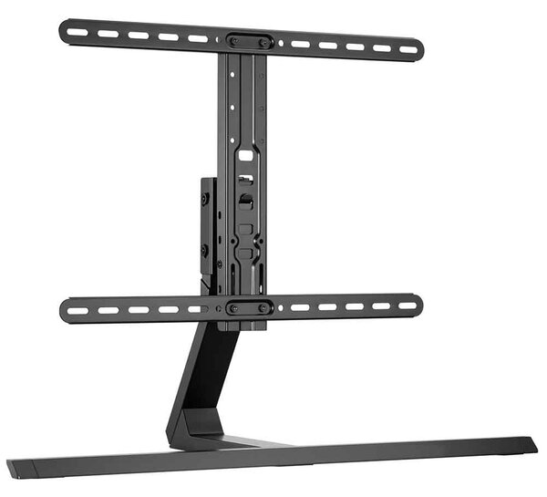 Perth 75'' Swivel Table Top Aluminium TV Stand - Black