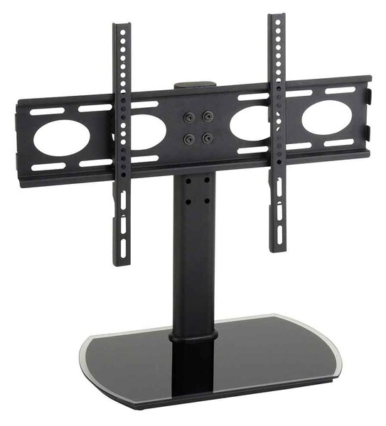 Perth 65'' Universal Fixed Table Top Wooden TV Stand - Black
