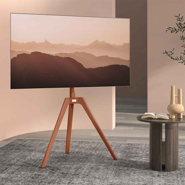 Tyler Floor Standing Wooden TV Stand - Light Oak
