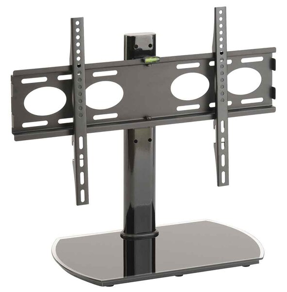 Perth 65'' Universal Swivel Table Top Wooden TV Stand - Black