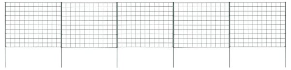 Garden Fence Set 77.5x64 cm Green