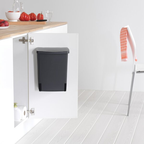 Brabantia Built-In 10 Litre Bin Black