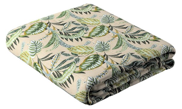 Stripe quilted throw