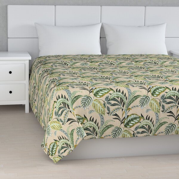 Stripe quilted throw