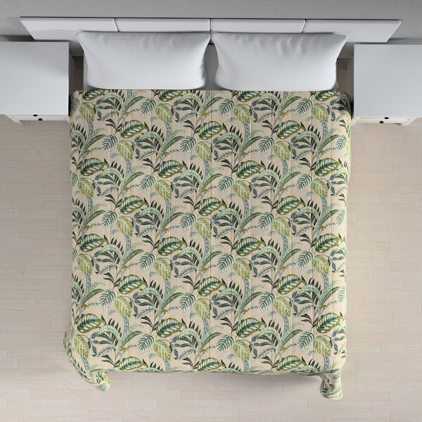 Stripe quilted throw