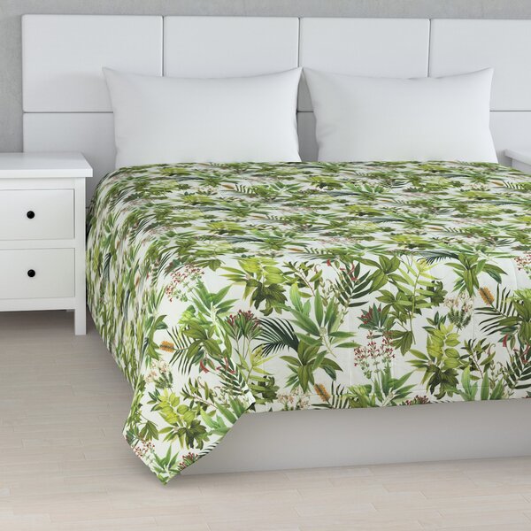 Stripe quilted throw