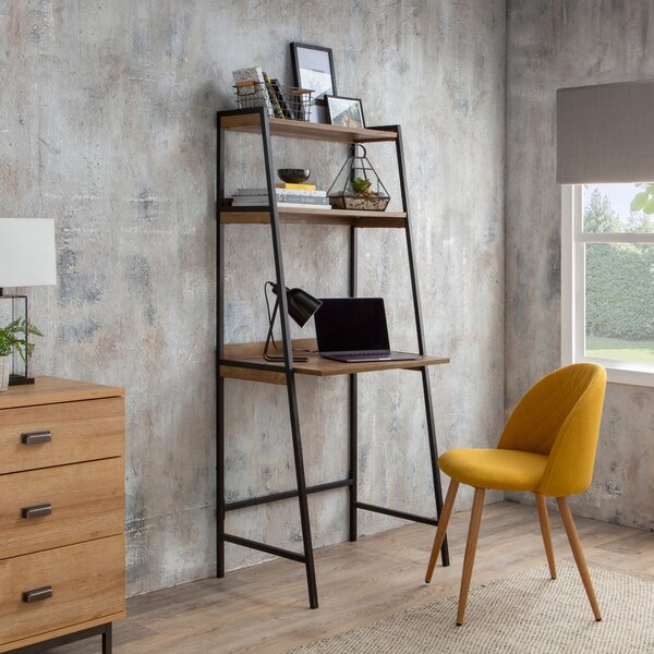 Fulton Ladder Desk Brown and Grey