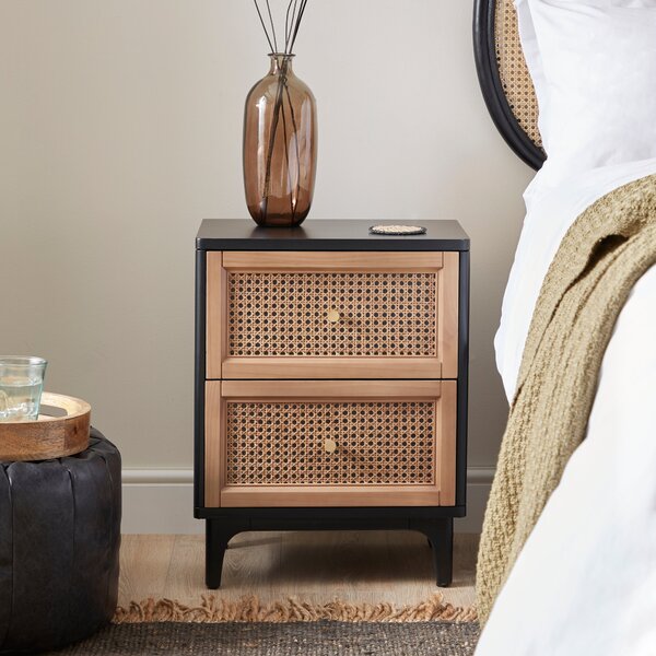 Georgi 2 Drawer Bedside Table