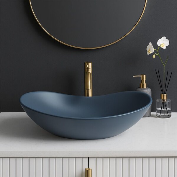 Countertop Basin Rea Royal Olive Matt