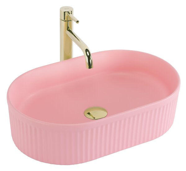 Countertop washbasin Rea Vanda Bubble Gum Matt