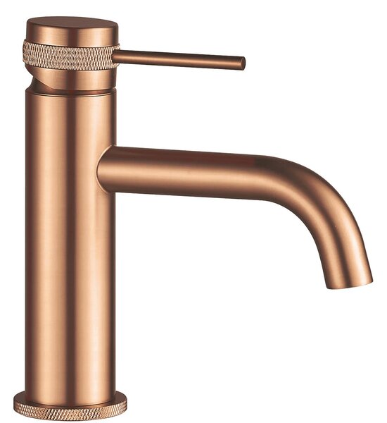Bathroom faucet Rea Lungo Grip Brush Copper low