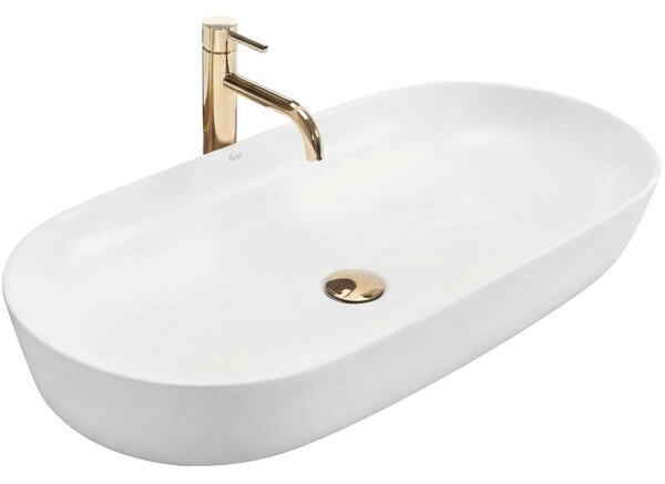 Countertop washbasin REA CLEO 81 WHITE