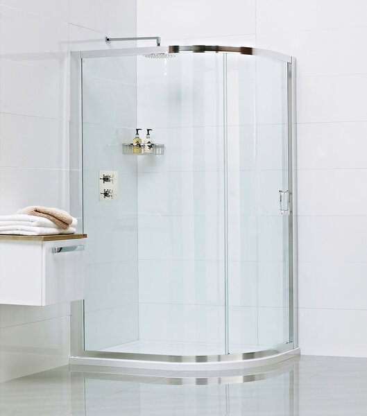 Bathstore Lustre 1200x800mm Offset Quadrant Shower Enclosure