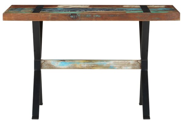 Dining Table 120x60x76 cm Solid Reclaimed Wood