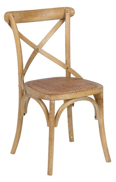 Dining Chair Brown 46 x 42 x 87 cm