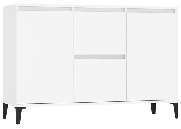 Sideboard White 104x35x70 cm Engineered Wood