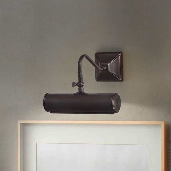 Elstead PL1/10 DB 1 Light Small Picture Light In Dark Bronze - Width: 190mm
