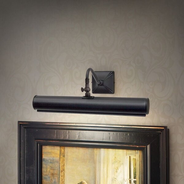 Elstead PL1-20-BLACK Medium black iron picture light