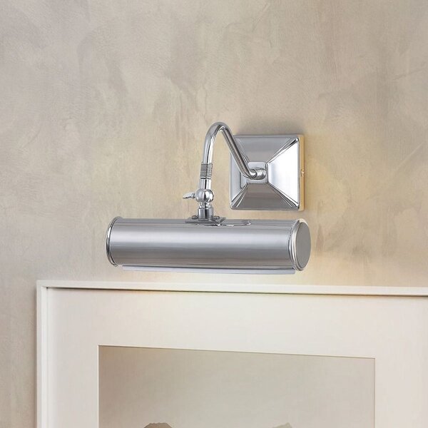 PL1/10 PC Small Traditional Picture Light in Polished Chrome