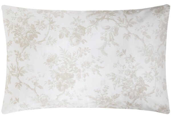Laura Ashley Walled Garden Pillowcase Housewife Dove Grey