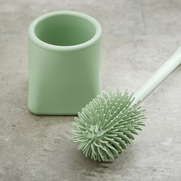 Square Silicon Toilet Brush