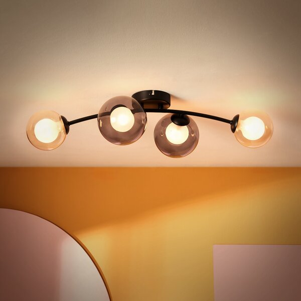 Eliza 4 Light Semi Flush Ceiling Light