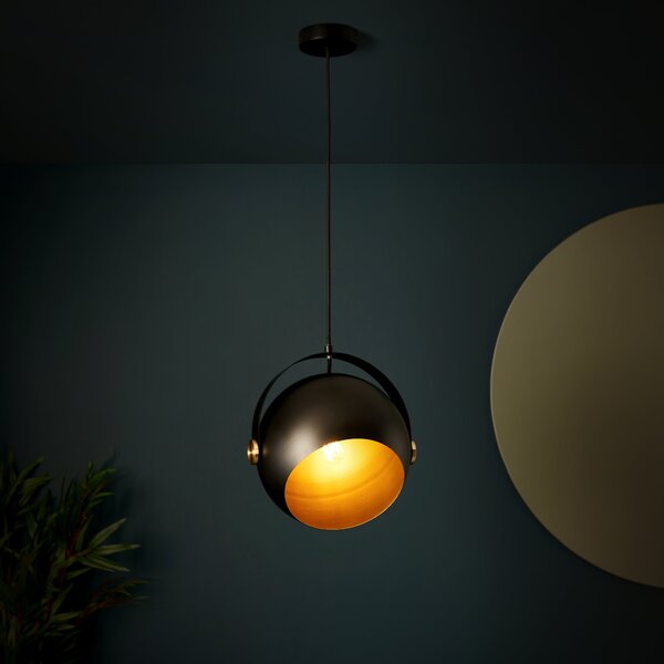 Olympa Industrial Adjustable Pendant Light