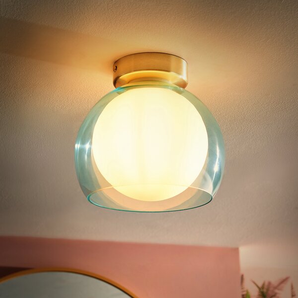 Eliza Bathroom Flush Ceiling Light