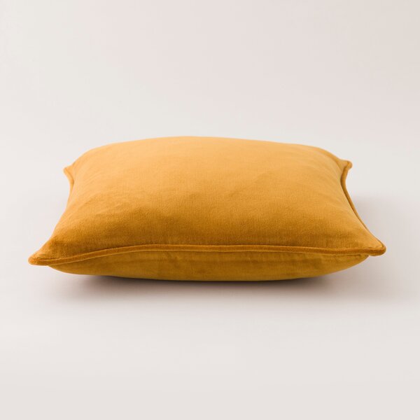 Clara Cotton Velvet Square Cushion