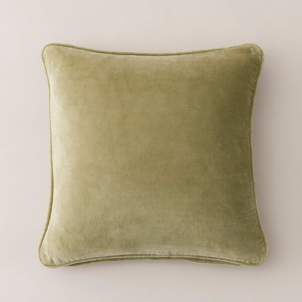 Clara Cotton Velvet Square Cushion