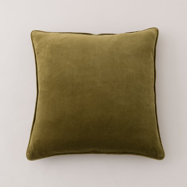 Clara Cotton Velvet Square Cushion