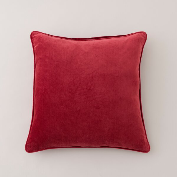 Clara Cotton Velvet Square Cushion