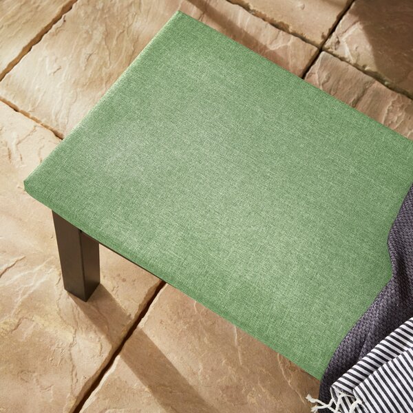 Elements Textured Water Resistant Bench Pad Apple (Green)