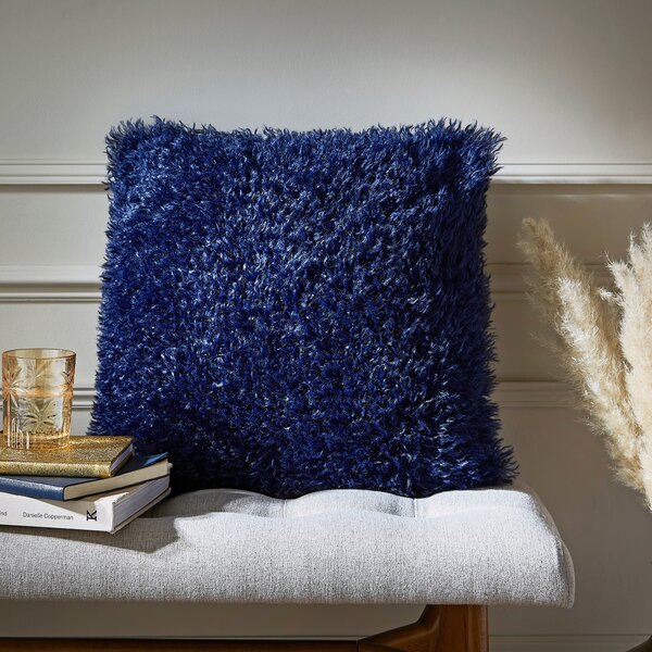 Blue discount mongolian cushion