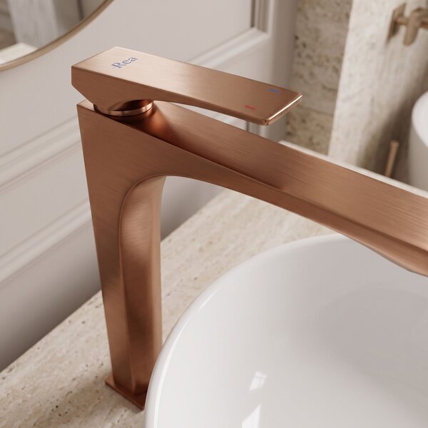 Bathroom faucet PREMIUM Rea Joe Brush Copper High