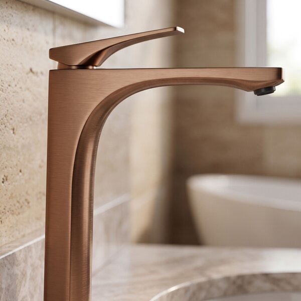 Bathroom faucet PREMIUM Rea Joe Brush Copper High