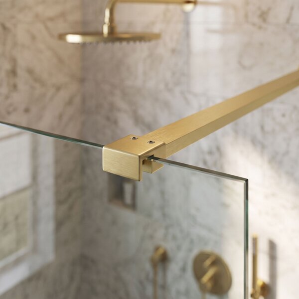 Shower screen support arm 150 cm Rea Brush Gold