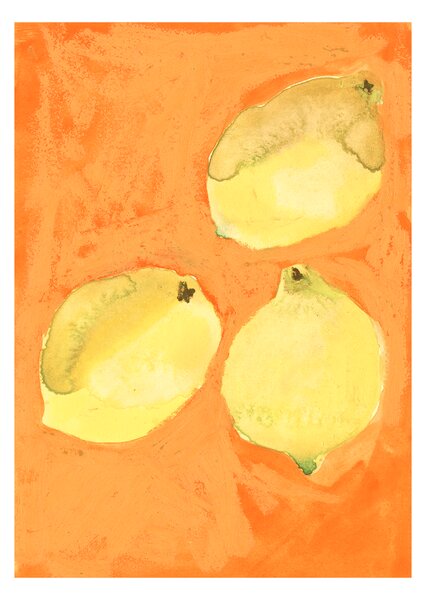 Paper Collective Lemons poster 50x70 cm