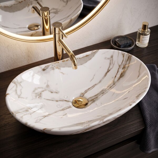 Countertop washbasin Rea Royal Lava