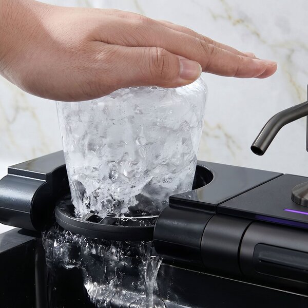 Multifunctional 10-in-1 steel sink REA Alonzo Black