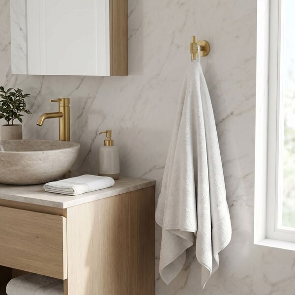 Bathroom hook 29104 Riwon Brush Gold