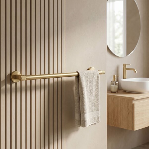Bathroom hanger 39101 Ori Brush Gold