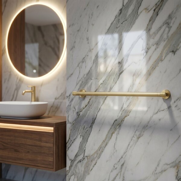 Bathroom hanger 39101 Ori Brush Gold