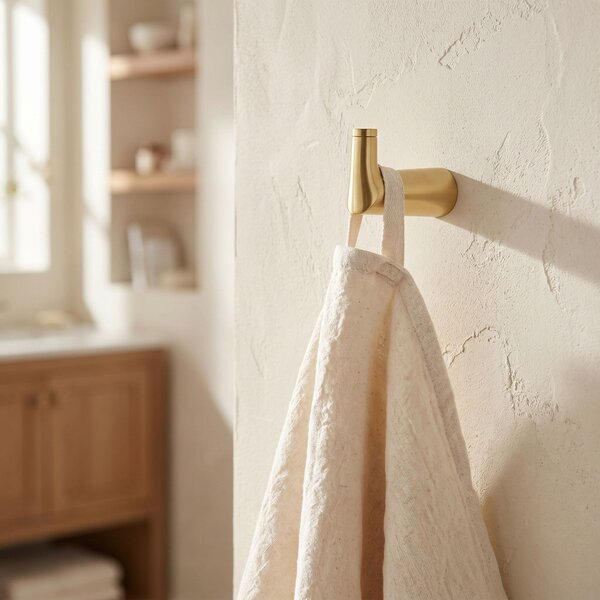 Bathroom hook 16204 Vibe Brush Gold