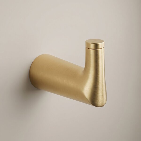 Bathroom hook 16204 Vibe Brush Gold