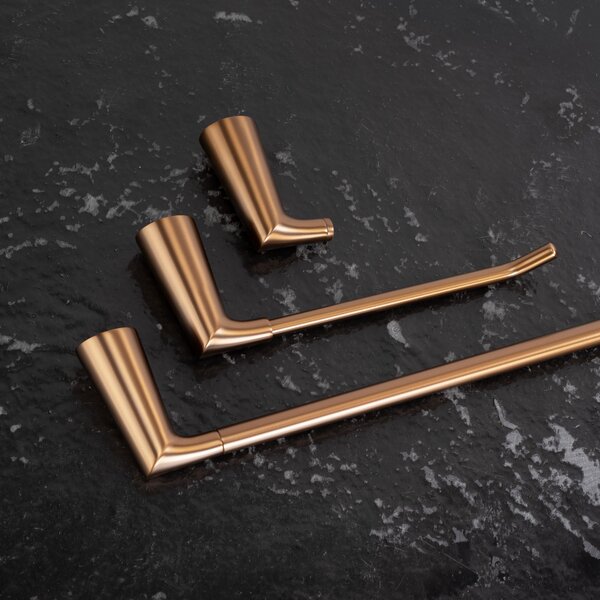 Toilet paper holder 16205 VIBE Brush Gold