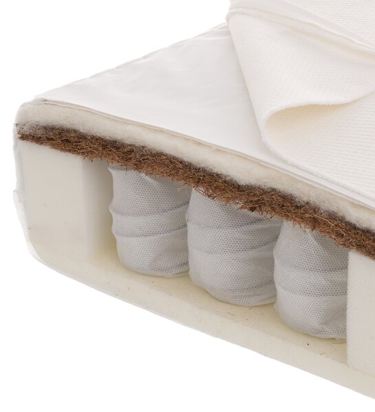 Obaby Moisture Management Dual Core Mattress White