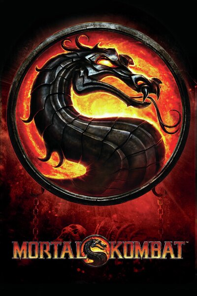 Art Poster Mortal Kombat - Dragon, (26.7 x 40 cm)